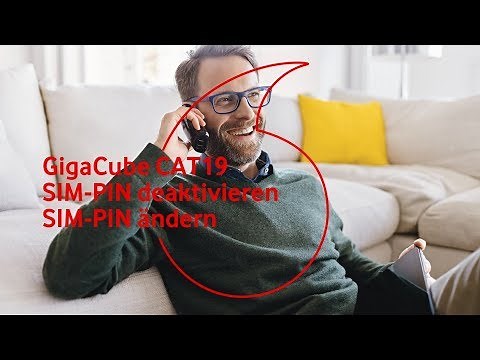 Vodafone GigaCube CAT19: SIM-PIN ändern oder deaktivieren
