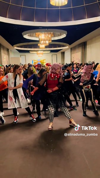 Scary tango 👀! #halloweenparty #zumbadance #zincommunity #dancechallenge #zumba #zumbainstructor @Zumba Fitness