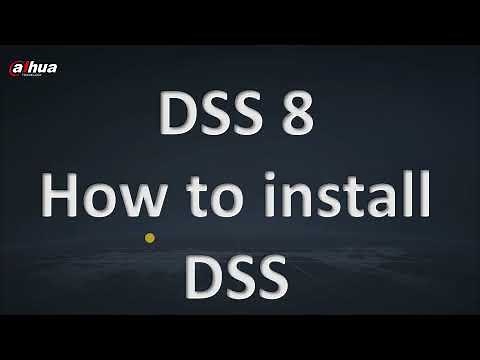How to install DSS v8