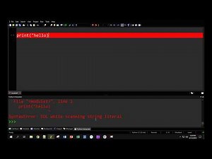 Python Printing Part1