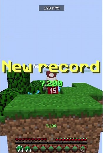 God Bridging With ButterFly Clicking! Best Clip! #minecraft #shorts #hypixel #godbridge