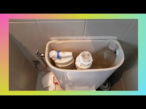 Comment dépanner système de chasse d'eau WC Roca problème fuite flotteur eau qui coule #SeDépanner