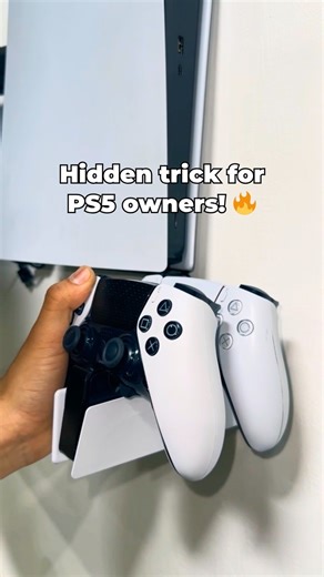 43K views · 110 reactions | ✨ Level up your PS5 charging station in minutes! ⚡ Show off your DualSense controllers and keep your setup clean with the HIDEit DualSense Mount.  Measure → 藺 Drill →  Mount → ⚡ Wrap the cord. 4 easy steps to a clutter-free worthy setup! ️ GAME ON! #PS5Setup #GamerDesk #GameRoomGoals #HideitMounts #GamingAccessories | HIDEit Mounts | Facebook