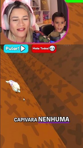 Mom becomes Yasoka in the game, son cries over a capybara! #shorts