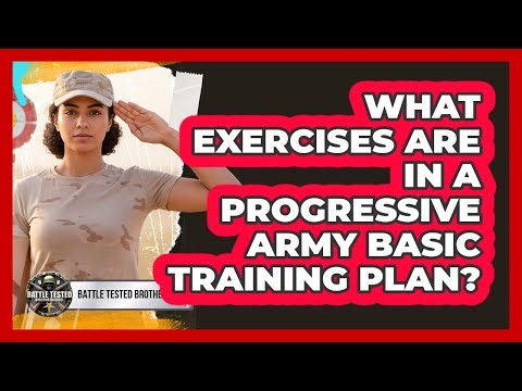 What Exercises Are in a Progressive Army Basic Training Plan?