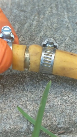 Air compressor hose repair