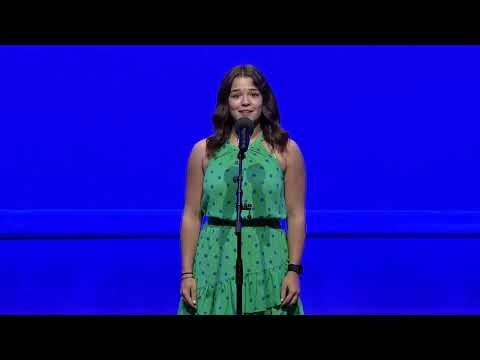 2024 Poetry Out Loud: Grace Powell recites "Invictus" (SD)