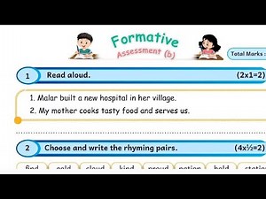EE 5th standard English term 1 workbook answers formative assessment - b