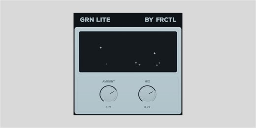 FRCTL releases GRN Lite FREE granular effect plugin