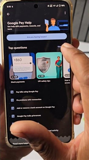 Google Pay Transaction History Delete Kaise Kare? #Shorts