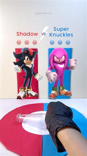 Shadow the Hedgehog VS Super Knuckles #battle #sonic #shorts