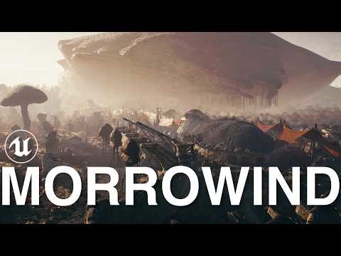 The True Scale of Ald’ruhn: Morrowind in UNREAL ENGINE 5! [4K]