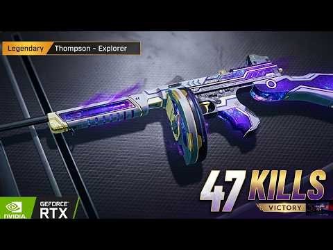 BLOOD STRIKE | NEW WEAPON THOMPSON SMG | ALONDRA STRIKER | NEW STRIKE PASS PREMIUM INTENSE GAMEPLAY