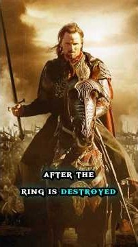 Aragorn After the War #shorts #tolkien