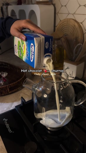 Hot Chocolate Delight with Churros: Winter Vibes