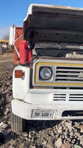 Starting a forgotten Chevy C60 in a junkyard after 12 years #squarebody #chevytrucks #truck #350 #sbc | Jury Rigged Auto