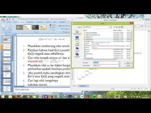 metode interpolasi linear - matlab