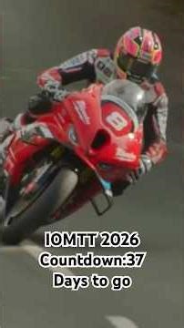 THE ISLE OF MAN TT IS COMING… 37 DAYS LEFT! 🏁
