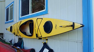 Foldable Kayak Wall Storage | Folding Rack - Suspenz