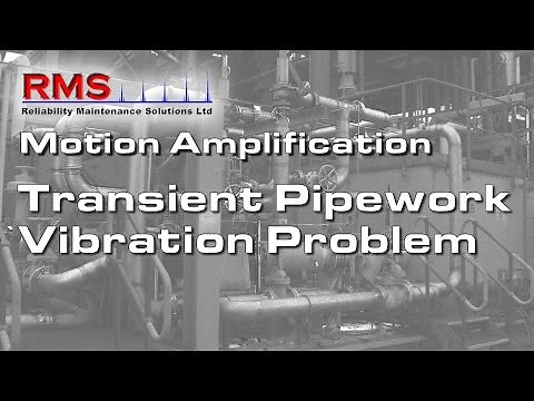 Motion Amplification - Severe Transient Pipework Vibration
