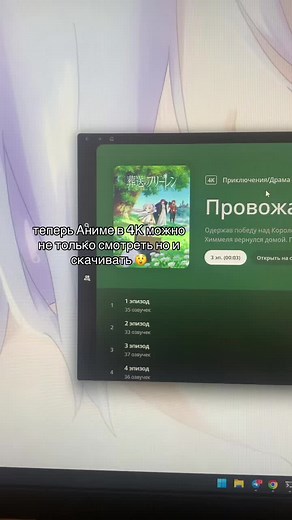 Скачивайте аниме в 4К с приложением Анитайп