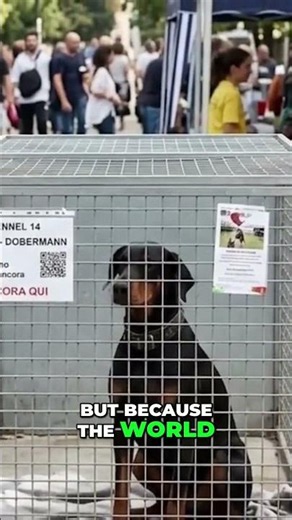 Hollywood's SCARY Doberman Image REVEALED! #shorts