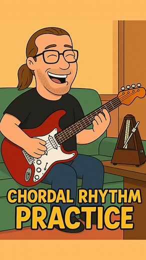 Grab your guitar and let’s lock in with a E minor chord! Today’s rhythm drill is all about mastering subdivisions in 4/4 time using just one chord: 🎵 Whole Notes – 1 strum per bar 🎵 Half Notes – 2 strums per bar 🎵 Quarter Notes – 4 strums per bar 🎵 Eighth Notes – 8 strums per bar 🎵 Sixteenth Notes – 16 strums per bar Focus on steady strumming and really feel the groove — this is a great workout for tightening up your rhythm and building timing confidence! #guitar #guitarlesson #guitarpracti