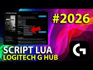 How to run a Lua script on the Logitech G Hub - tutorial 2026 #logitech