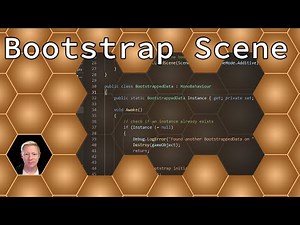 Unity Tutorial: Creating a bootstrap scene