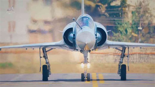 Mirage 2000 explodes into the air with an ear-shredding roar