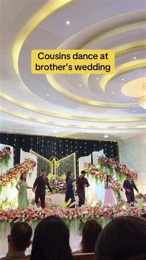 Cousins Dance at Brother's Wedding in Nepal