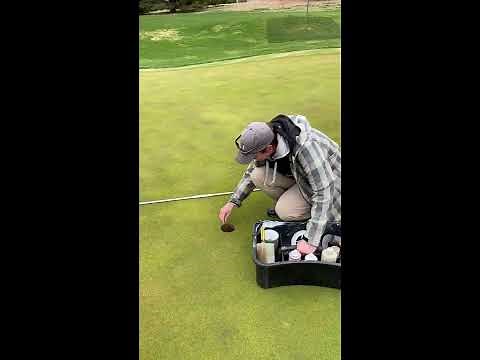 Behind the Scenes at the Golf Course - Changing a Hole Location