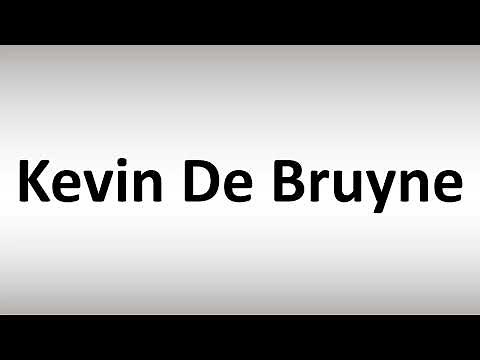How to Pronounce Kevin De Bruyne? (CORRECTLY)