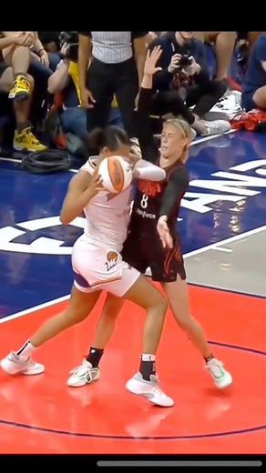 Cunningham hit a three-pointer, Mercury’s Satou Sabally made contact with her face using her elbow. Cunningham then successfully completed the free throw, completing a rare four‑point play #cc #caitlinclark #wnba #indianafever #womensbasketball #basketball #basketballislife #basketballneverstops #basketballhighlights#WNBA#WNBABasketball #followers#followersreels | Sports Fanatics