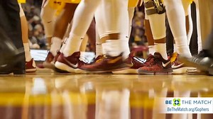 Gopher fans can be a part of a nationwide effort to help save lives! By joining the Be The Match registry, you could be the cure for someone with blood cancer. All it takes is 10 minutes of your time and a willingness to donate if called! Encourage your friends and family to join the registry today. Let's save lives and cheer on the Gophers together! Sign up to save a life here: https://BeTheMatch.org/Gophers | NMDP