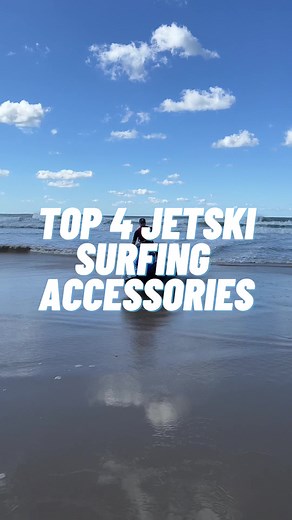 Our favourite accesorries when useint yoir Jetski to help get you sick waves! #jetski #seadoo #waverunner #surfing