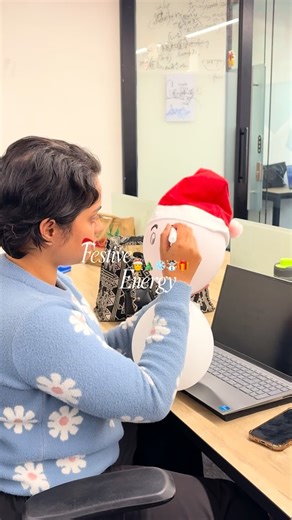 Life At Corizo on Instagram: "Because work can feel festive too🎄🎅🎁"