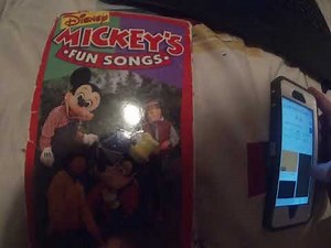 Disney Sing Along Songs/Mickey's Fun Songs Campout at Walt Disney World Review
