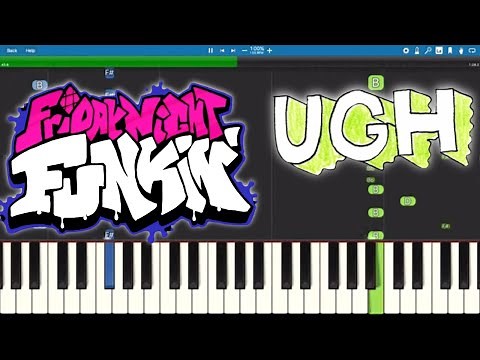 Ugh Piano Tutorial - Friday Night Funkin'