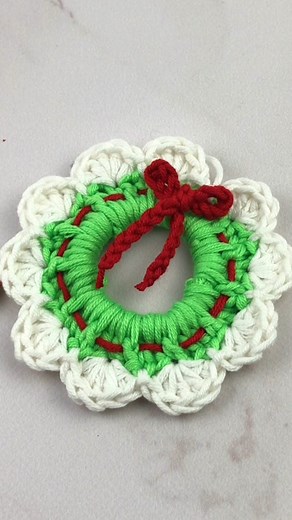 57K views · 727 reactions | Crochet Christmas Wreath Keychain  Elevate your holiday spirit with our DIY Crochet Christmas Wreath Keychain tutorial! ✨ Craft festive joy in every stitch. Perfect for personalized gifts or adding a touch of Christmas to your keys. Join us in this festive crochet journey! #CrochetChristmas #DIYKeychain #HolidayCrafts | Crochet Bureau: patterns, tutorials | Facebook
