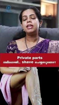 Those who always shave their private parts should listen to this.