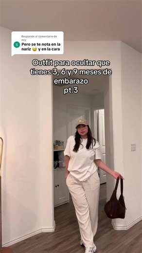 Outfits para ocultar el embarazo: consejos y trucos