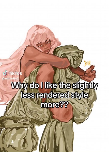 It’s like a different style #fyp#art#muse#render#style | art