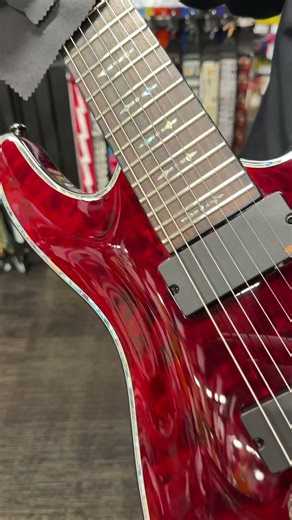 【本日の杢】#SCHECTER HELLRAISER C-7 AD-C-7-HR ~Black Cherry~ W25100078【3.23kg】
