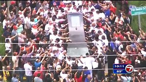 Thousands mourn Jose Fernandez, attend public viewing at St. Brendan - WSVN 7News | Miami News, Weather, Sports | Fort Lauderdale