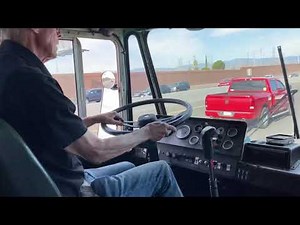 Driving a big beautiful 43 year old classic Crown SuperCoach classic