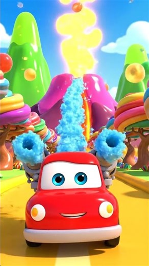 Jello Truck vs Jelly Volcano! 🌋🚚