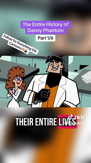 The Entire History of Danny Phantom Part 1 #dannyphantom #cartoons #foryou #series