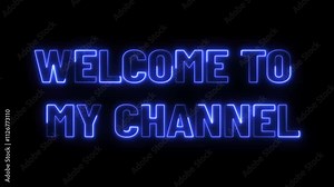 Welcome to my channel Neon Text Animated background. Neon texture animation for social media platform.