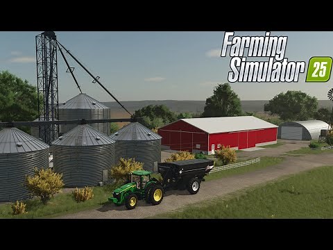 FIRST FS25 IOWA FARM BUILD!!! | Monteith, IA | Farming Simulator 25